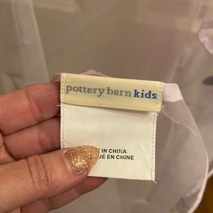 Pottery barn kids tulle sheers set of two 84”